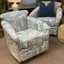 Load image into Gallery viewer, Aqua Leaf Swivel Glider
