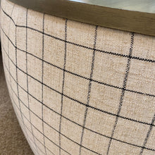 Load image into Gallery viewer, Wood Top Storage Ottoman
