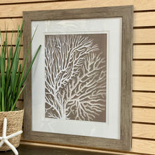 Load image into Gallery viewer, Taupe Sea Fan I Art
