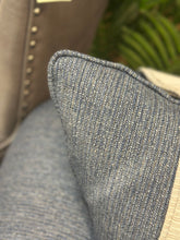 Load image into Gallery viewer, 2PC Navy Sofa W/Chaise
