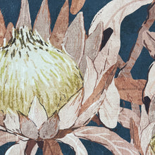 Load image into Gallery viewer, Navy/Beige Floral Print I
