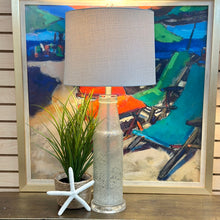 Load image into Gallery viewer, Grey Speckled Glass Lamp
