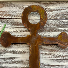 Load image into Gallery viewer, Metal Anchor On Wood
