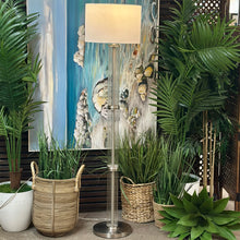 Load image into Gallery viewer, Glass/Chrome Floor Lamp
