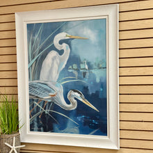 Load image into Gallery viewer, Heron Pair Giclee Art
