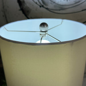 Sm Modern Silver Lamp