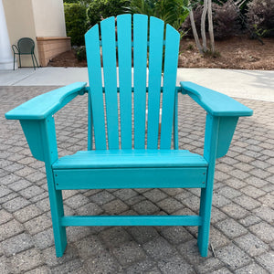 Turquoise Adirondack Chair