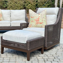 Load image into Gallery viewer, Summer Classics Outdoor Chair &amp; Ottoman
