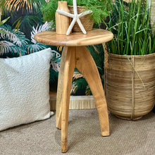 Load image into Gallery viewer, Natural Round Side Table
