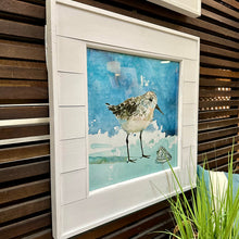 Load image into Gallery viewer, Glass Framed Sandpiper II
