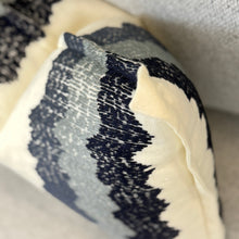 Load image into Gallery viewer, SM Blue/Grey Down Pillow
