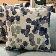 Load image into Gallery viewer, LG Blue Leaf Pillow

