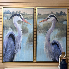 Load image into Gallery viewer, Hand Painted Heron Art I
