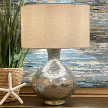 Load image into Gallery viewer, Textured Silver Lamp
