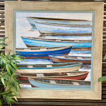 Load image into Gallery viewer, &#39;Anchored Boats&#39; Fine Art Giclee
