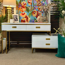 Load image into Gallery viewer, Modern White 2PC Vanity Set

