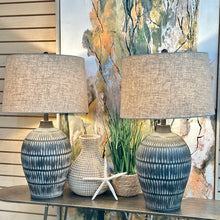 Load image into Gallery viewer, Grey Dimpled Lamp
