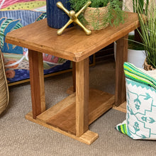 Load image into Gallery viewer, Reclaimed Wood Side Table
