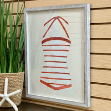 Load image into Gallery viewer, Red Bathing Suit Art
