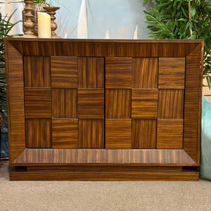 Global Views Zebrawood Cabinet