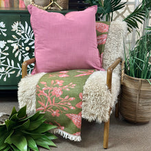 Load image into Gallery viewer, Beige Faux Fur Accent Chair
