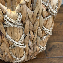 Load image into Gallery viewer, Sm Wavy Woven Basket
