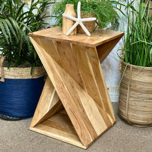 Load image into Gallery viewer, Modern Wood Side Table
