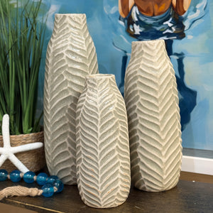 Sm Sage Fern Vase