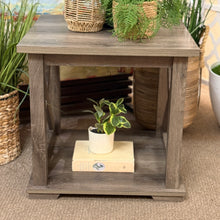 Load image into Gallery viewer, Grey Wash Side Table
