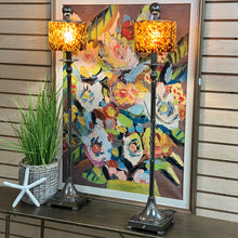 Load image into Gallery viewer, Silver Buffet Lamp
