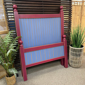 Red & Blue Twin Bed