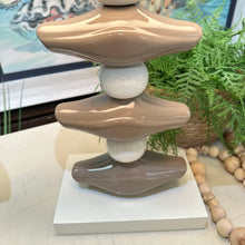 Load image into Gallery viewer, Ceramic Stacking Stones Lamp
