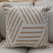 Load image into Gallery viewer, White/Orange Pillow
