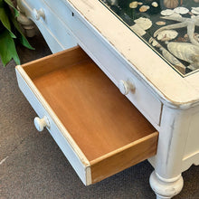 Load image into Gallery viewer, Ivory Shadowbox Coffee Table
