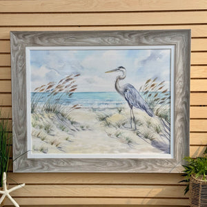 Heron On Dune Giclee