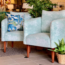 Load image into Gallery viewer, Seafoam High-Leg Accent Chair
