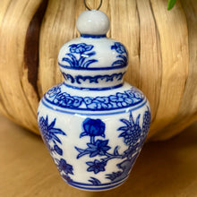 Load image into Gallery viewer, Blue &amp; White Ornament VI
