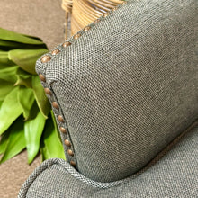 Load image into Gallery viewer, Grey Tufted Accent Chair
