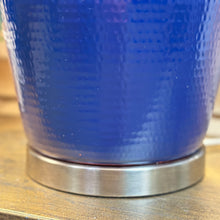 Load image into Gallery viewer, Uttermost Dimpled Blue Lamp
