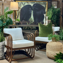 Load image into Gallery viewer, Mocha Rattan Chair
