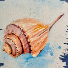 Load image into Gallery viewer, Blue Framed Shell I
