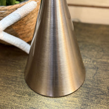 Load image into Gallery viewer, Silver Lamp Blue Shade
