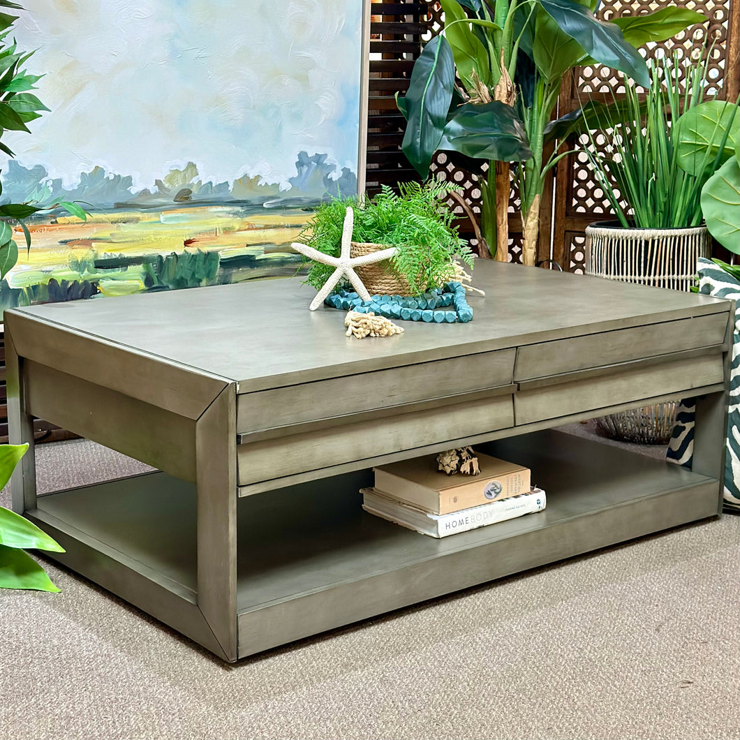 Contemporary Grey Coffee Table