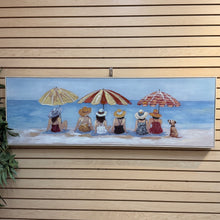 Load image into Gallery viewer, Ladies On Beach Art
