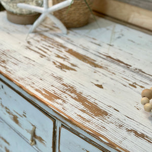 Distressed Wood Chest