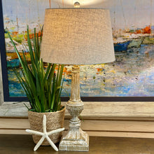 Load image into Gallery viewer, Distressed Resin  Lamp
