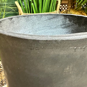 Black Outdoor Planter