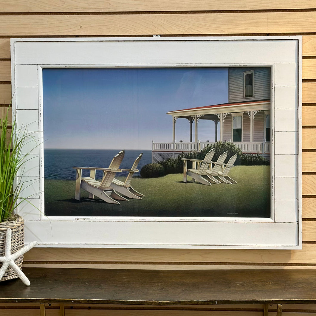 Ocean View Framed In Shiplap