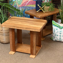 Load image into Gallery viewer, Reclaimed Wood Side Table
