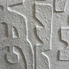 Load image into Gallery viewer, White Textures Abstract Art
